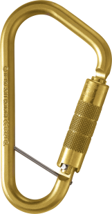 7.0 x 3.7 x 2.13 in. Sidewinder Carabiner Twist