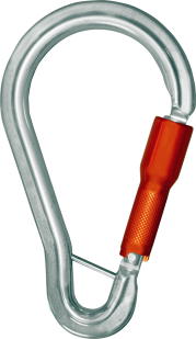 Big Aluminum Carabiner Twist 9.3 x 5.6 x 2 in.