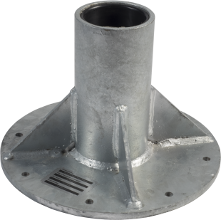 JP-003-4 Jackpod Base Floor Mount