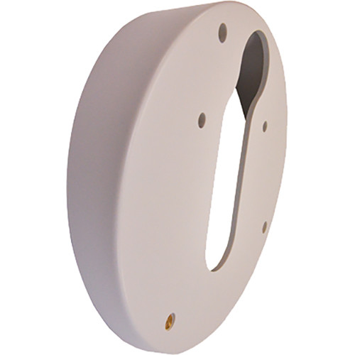 Tilted Wall Mount for Indoor Hemishperhic Cameras with IR LED