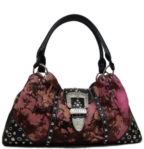 Texas Leather 500319PK Floral Print Office Specials Handbags & Wallets, Pink