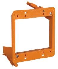 Picture of Thomas & Betts SC200RR 2-Gang Low Voltage Mounting Old-Work Bracket, Orange