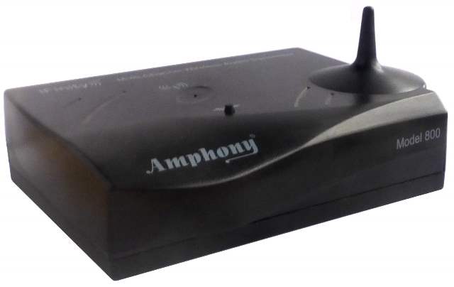 Amphony T800 Multi Channel Wireless Audio Transmitter for making Surround Speakers Wireless - Model 800 - 300 ft -  Comfort Spaces