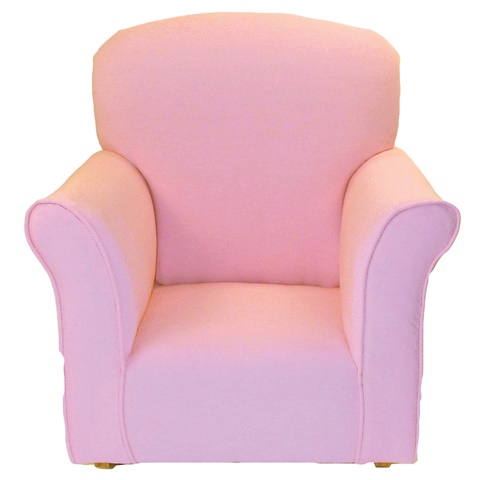 Picture of Brighton Home Furniture CR1000BP Toddler Rocker in Baby Pink Cotton
