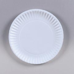Picture of CPC 62000 6 in. Paper Plate Uncoated, Case of 1000, 10 Case of 100