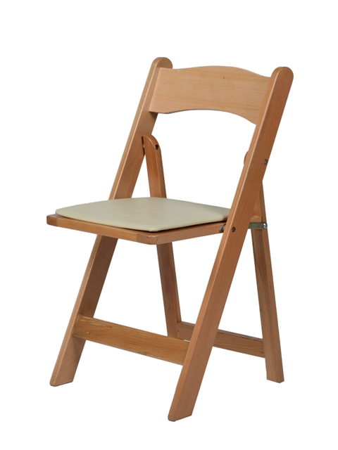 Picture of American Classic A-101-NA Wood Folding Chair  Natural