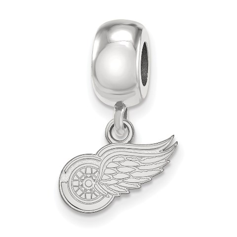 Picture of LogoArt SS030RWI Sterling Silver NHL Detroit Red Wings Dangle Bead Charm&#44; Extra Small