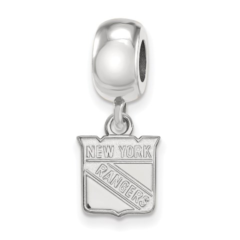 Picture of LogoArt SS018RNG Sterling Silver NHL New York Rangers Extra Small Dangle Bead Charm