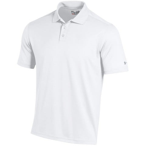 Under Armour UM0494-000 Mens Performance Polo T-Shirt - White, 2XL -  Inner Armour, 63148