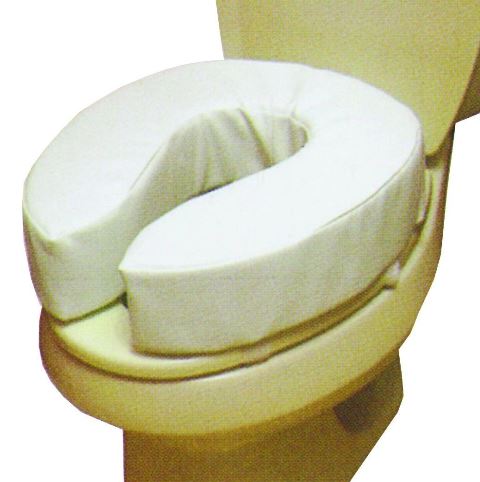 1040 2 in. Padded Commode Cushion Toilet Seat