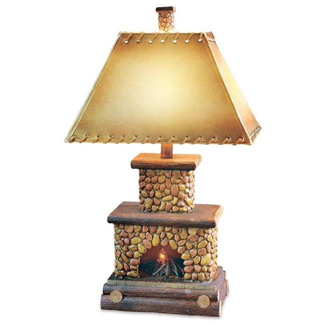 Vintage Direct CL3403 26 in. Stone Fireplace Table Lamp