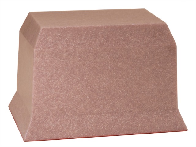 Cultured Granite Cremation Harvard Adult Urn, Heather Plum