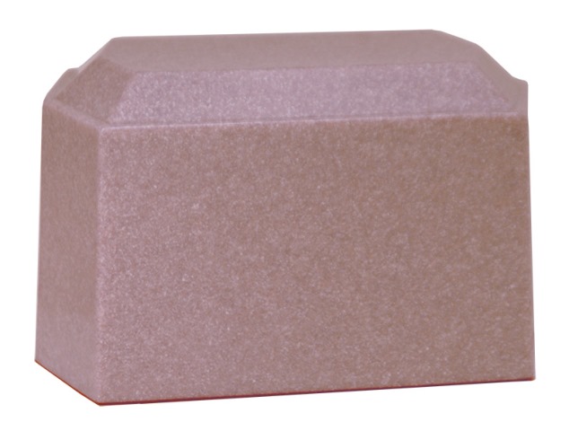 Cultured Granite Cremation Oracle Adult Urn, Heather Plum