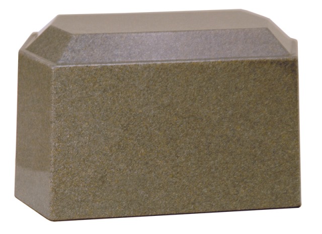 Cultured Granite Cremation Oracle Adult Urn, Riverstone