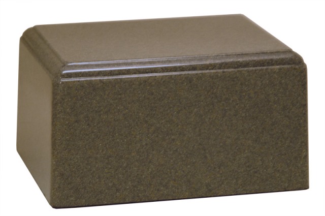 Cultured Granite Cremation Santa Fe Junior Urn, Riverstone