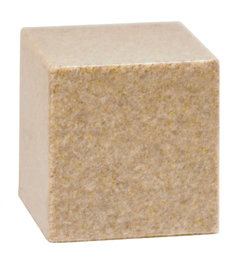 Cultured Granite Cremation Little Sierra Baby Urn, Whole Wheat