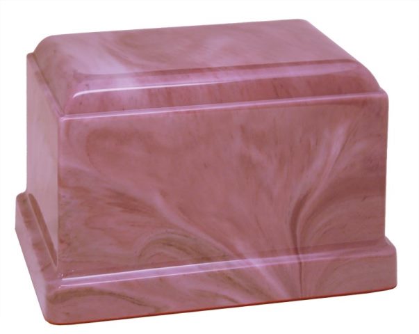 Cultured Marble Cremation Celtic Adult Urn, Mulberry