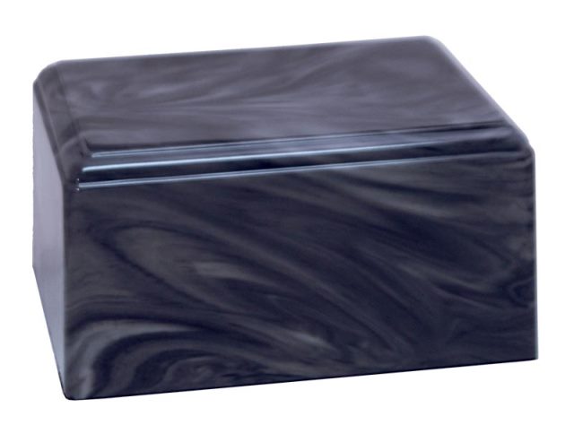 Cultured Marble Cremation Dakota Junior Urn, Smoke