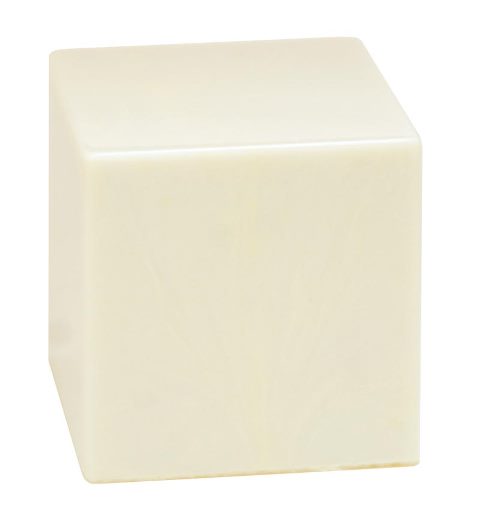 Cultured Marble Cremation Little Catalina Baby Urn, Ivory