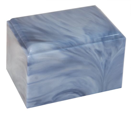 Cultured Onyx Cremation Cirrus Adult Urn, Sapphire