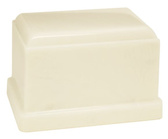 Cultured Onyx Cremation Olympus Adult Urn, Alabaster