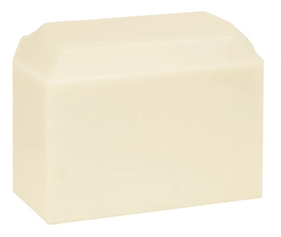 Cultured Onyx Cremation Pride Adult Urn, Alabaster