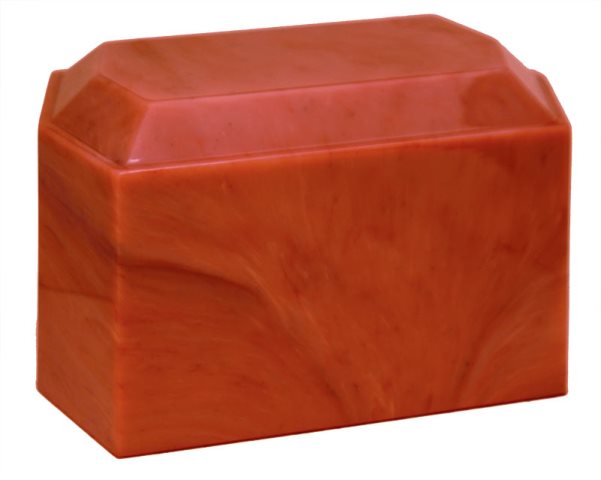 Cultured Onyx Cremation Pride Adult Urn, Red Rose