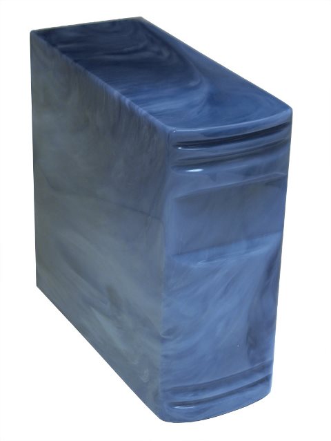 Cultured Onyx Cremation Genesis Adult Urn, Sapphire