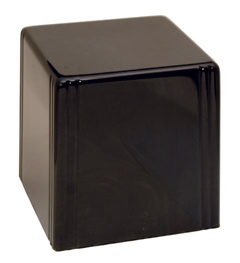 Cultured Onyx Cremation Arizona Junior Urn, Black