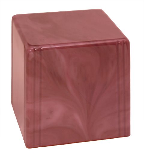 Cultured Onyx Cremation Arizona Junior Urn, Burgundy