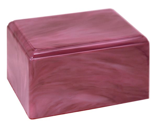 Cultured Onyx Cremation Phoenix Junior Urn, Burgundy