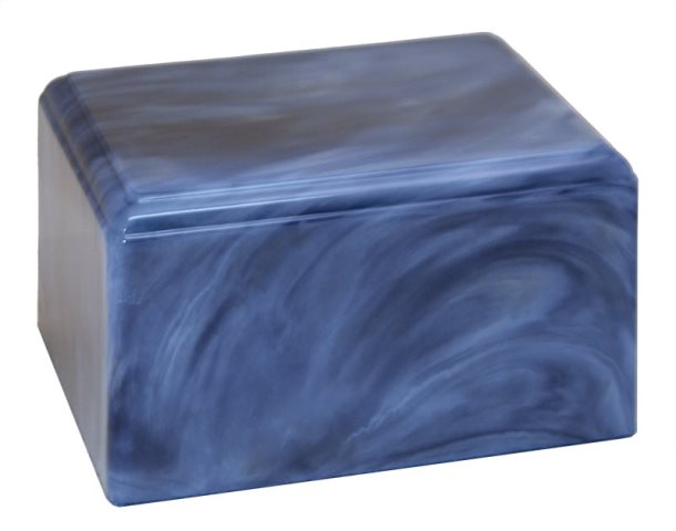 Cultured Onyx Cremation Phoenix Junior Urn, Sapphire