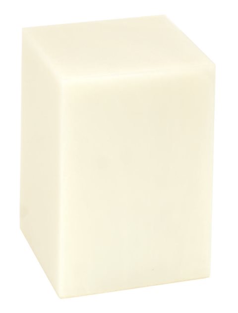 Cultured Onyx Cremation Seward Infant Urn, Alabaster