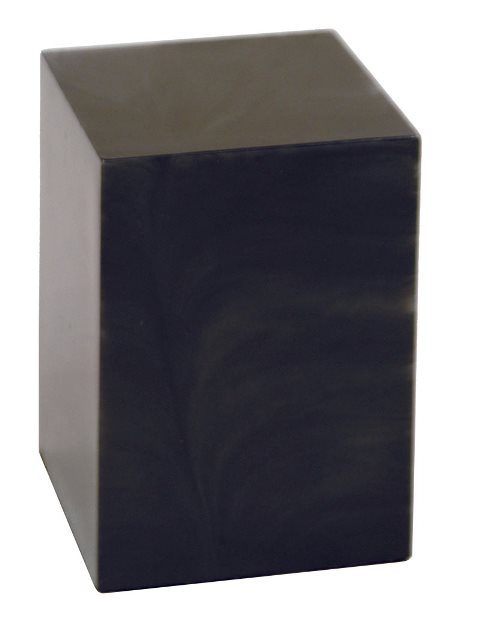 Cultured Onyx Cremation Seward Infant Urn, Black