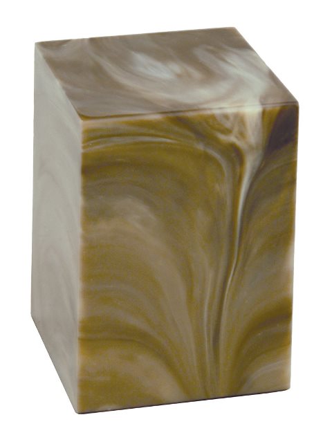 Cultured Onyx Cremation Seward Infant Urn, Brown Agate