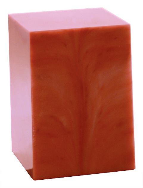 Cultured Onyx Cremation Seward Infant Urn, Red Rose