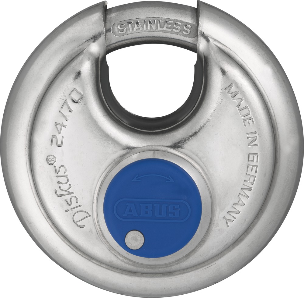 Picture of ABUS 24IB by 70 C KD Diskus Stainless Steel Shackle Padlock