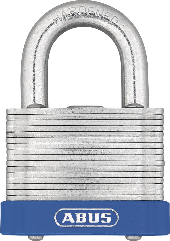 Picture of ABUS 41 by 40 C KD Eterna Laminated Steel Keyed Different Padlock&#44; Blue Bumper