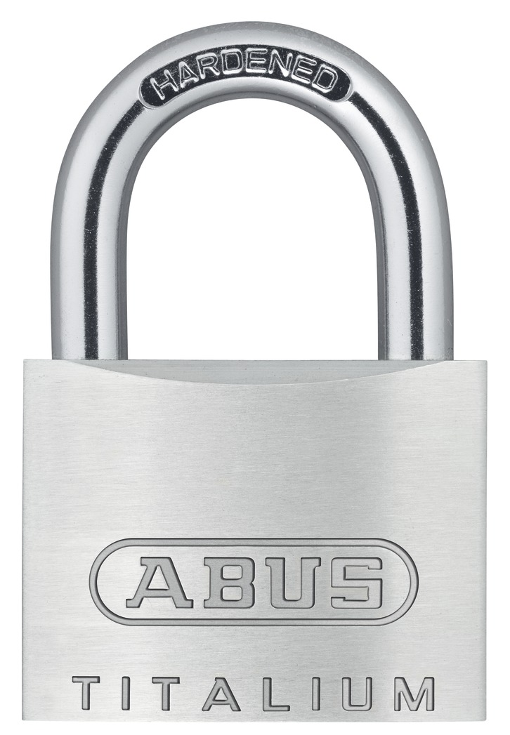 Picture of ABUS 54TI by 30 C KD Titalium Aluminum Alloy Keyed Different Padlock