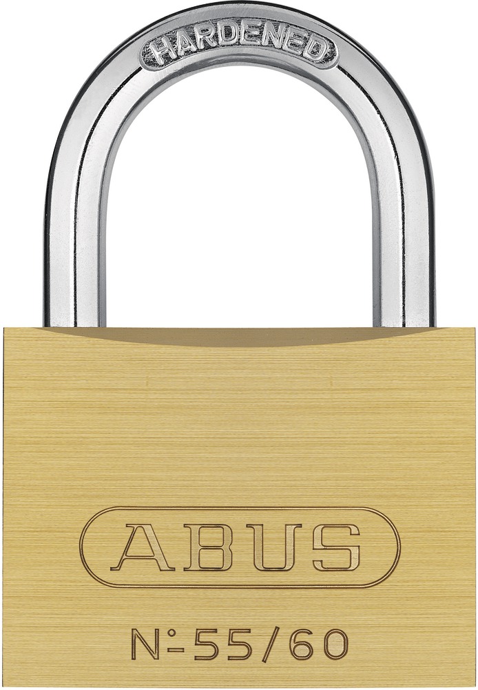 Picture of ABUS 55 by 60 C KD Solid Brass Keyed Different Carded Padlock
