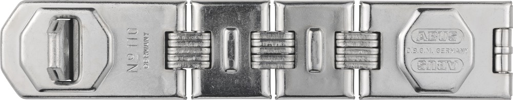 Picture of ABUS 110 by 230 C 9 in. Concealed Hinge Pin Fixed Staple Hasp