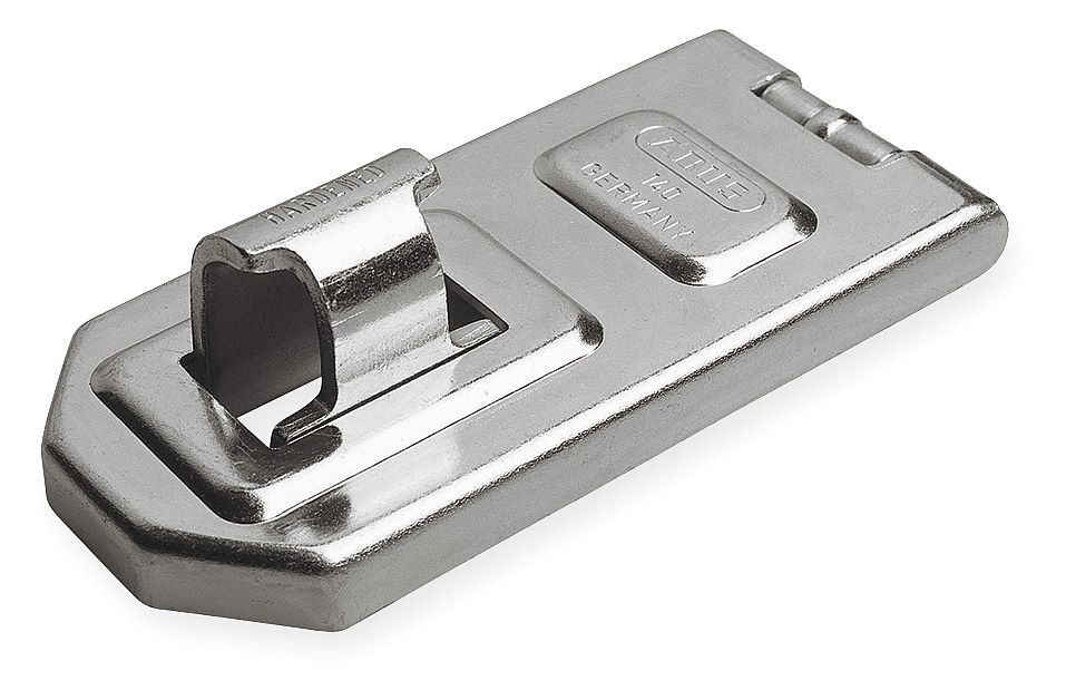 Picture of ABUS 140 by 120 C 4.75 in. Discus with Shackle Shield Fixed Staple Stainless Steel Hasp