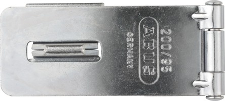 Picture of ABUS 200 by 95 C 3.75 in. Conventional Fixed Staple Hasp Hardened
