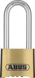 Picture of ABUS 180IB by 50HB63 Solid Brass Resettable 4-Dial with 2.31 in. Shackle Combination Padlock