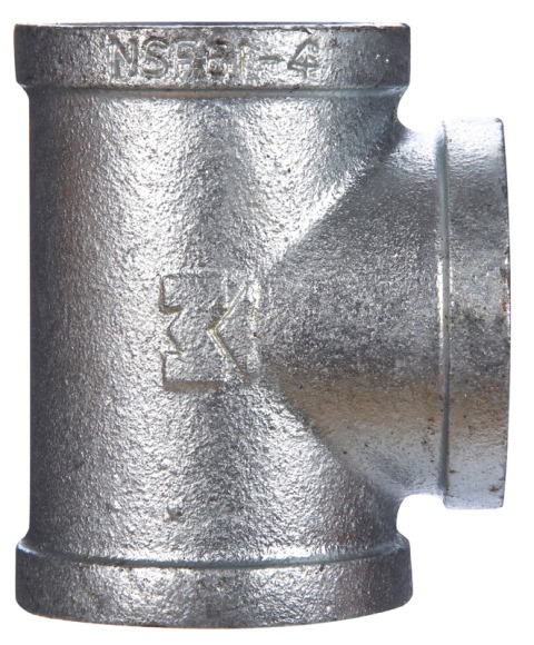 Picture of B &amp; K 510-606BG 1.25 in. Malleable Iron Galvanized Tee Fip- pack of 25