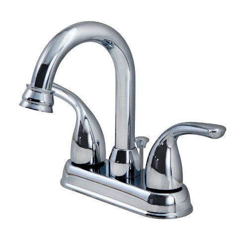 Picture of B &amp; K F511C080CP-ACA1 Coastal 2 Handle Lavatory Faucet with Pop-Up  Chrome