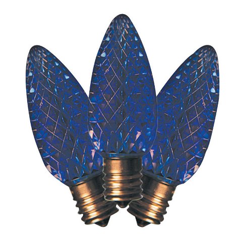 BU25LEDFC9-TBLA BX25 Christmas C9 LED Replacement Bulb Blue