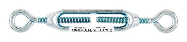 Picture of Hampton 02-3426-107 Eye &amp; Eye Turnbuckles - 0.25 x 5.375 in. - pack of 10