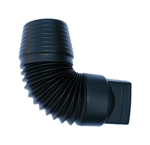 Picture of B &amp; K 0474AA 4 in. Expandable Downspout Adapter  Black