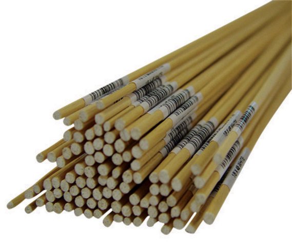Picture of Alexandria Moulding 02518-R0036C1 0.13 x 36 in. Thunderbird Forest Poplar Dowels Hardwood  White - pack of 25
